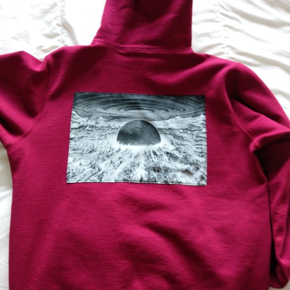 Supreme Neo Tokyo Akira Hoodie in Red Jackets Coats